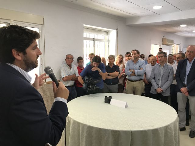 López Miras: Los gobiernos que no quieran trasvases ni un acuerdo nacional para solucionar el problema del agua, me van a tener enfrente - 1, Foto 1