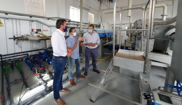 El Gobierno regional invierte 1 millón de euros para mejoras del tratamiento y depuración de aguas en la EDAR de Bullas - 1, Foto 1