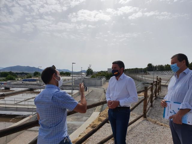 El Gobierno regional invierte 1 millón de euros para mejoras del tratamiento y depuración de aguas en la EDAR de Bullas - 2, Foto 2