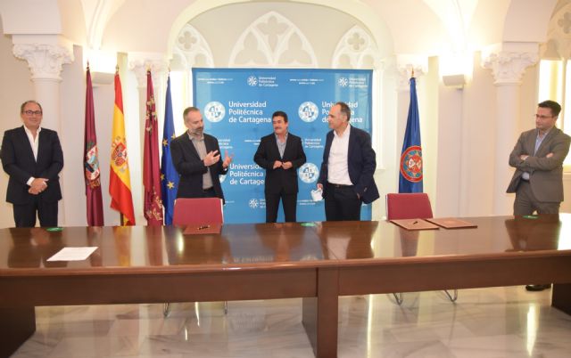 La Fundación SABIC España aporta 23.000 euros anuales para becas y formación de estudiantes de la UPCT - 1, Foto 1