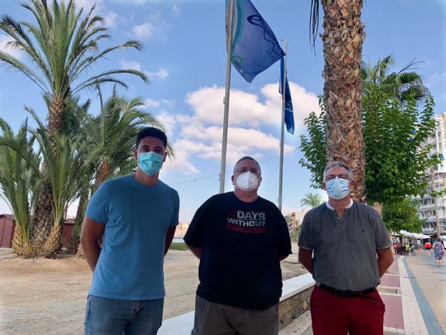 Las banderas azules vuelven a ondear en las playas y puertos deportivos aguileños - 3, Foto 3