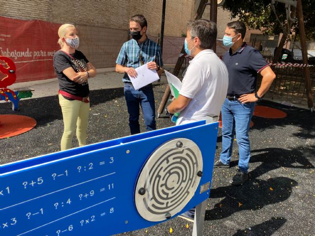 La zona infantil de la plaza Mayor de Murcia estará renovada la semana que viene - 5, Foto 5