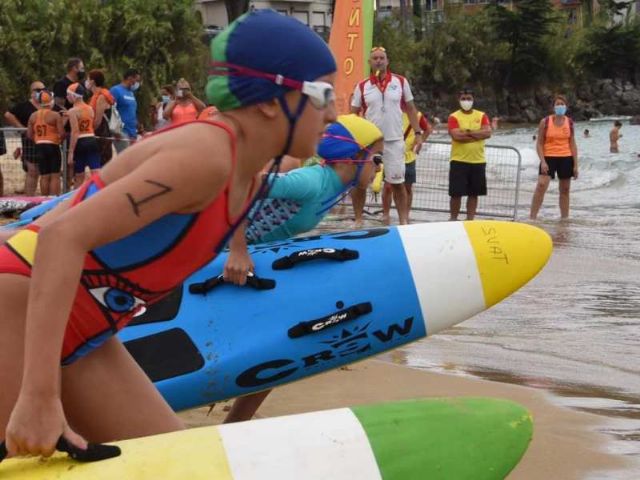 Un centenar de benjamines y alevines en el regreso de la competición nacional de salvamento y socorrismo a Canarias en formato piscina y playa - 1, Foto 1