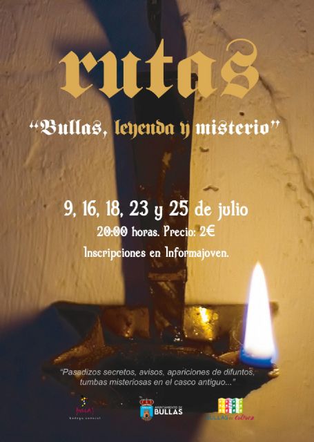 Nuevas rutas sobre leyendas y misterios en Bullas - 1, Foto 1