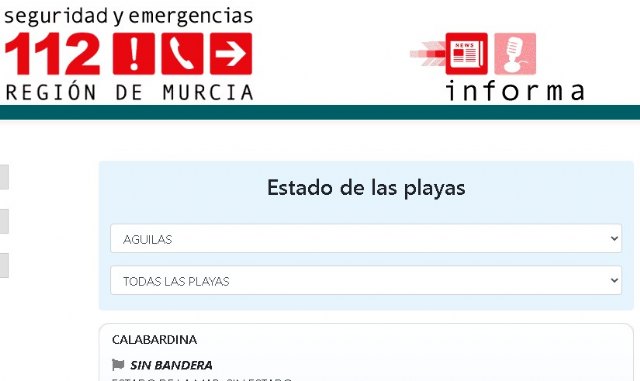 Banderas, aforo de las playas y estado de la mar en tiempo real - 1, Foto 1