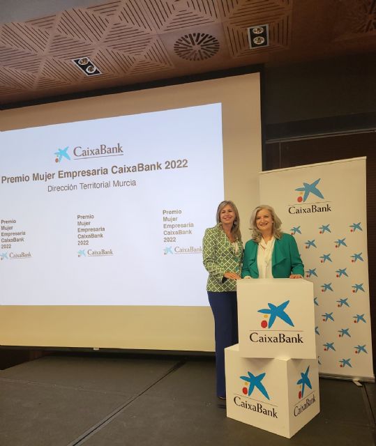 María José Martínez, directora general en Grupo Caudal, ganadora en la fase territorial de los 'Premios Mujer Empresaria CaixaBank 2022' en la Región de Murcia - 1, Foto 1