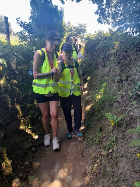 Medio centenar de murcianos con discapacidad intelectual y del desarrollo recorren el Camino de Santiago - 2, Foto 2