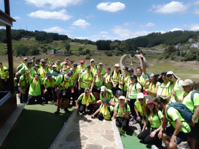 Medio centenar de murcianos con discapacidad intelectual y del desarrollo recorren el Camino de Santiago - 3, Foto 3