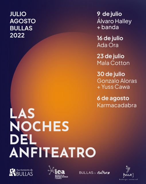 'Las Noches del Anfiteatro' celebra su tercera edición con artistas como Gonzalo Aloras o el grupo Karmacadabra - 2, Foto 2