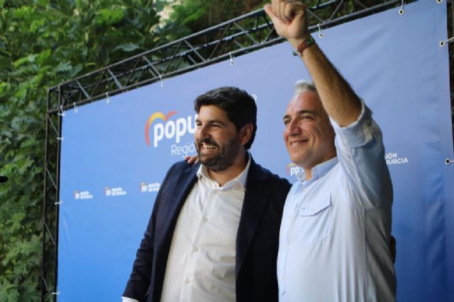 Elías Bendodo respalda la gestión de Fernando López Miras arropado por afiliados y simpatizantes del Partido Popular - 1, Foto 1