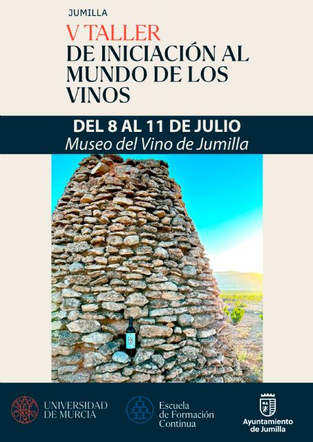 Jumilla acoge la quinta edición del Taller de Iniciación al Mundo de los Vinos de la Universidad de Murcia - 1, Foto 1