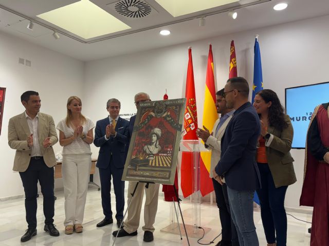 Murcia, entre la media luna y la cruz se convierte en la imagen del nuevo cartel de Moros y Cristianos 2025 en un homenaje a los 1200 años de Murcia - 4, Foto 4