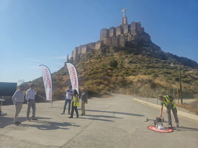 El Ayuntamiento realiza un estudio con georradar en el Castillo de Monteagudo e identifica cuatro áreas de potencial arqueológico - 2, Foto 2