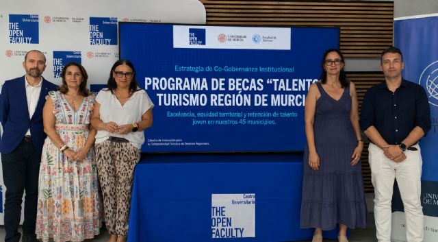 The Open Faculty impulsa el programa de becas 'Talento Turismo Regi�n de Murcia' para formar a los futuros profesionales del sector