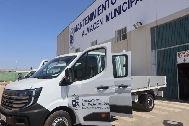 El Ayuntamiento de San Pedro del Pinatar renueva la flota del almacén municipal e incorpora medidas para reforzar la seguridad de los trabajadores - 2, Foto 2