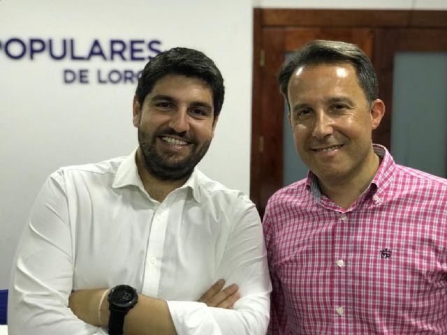López Miras: El Partido Popular cuenta con los mejores candidatos y Fulgencio Gil es el mejor para el municipio de Lorca - 1, Foto 1