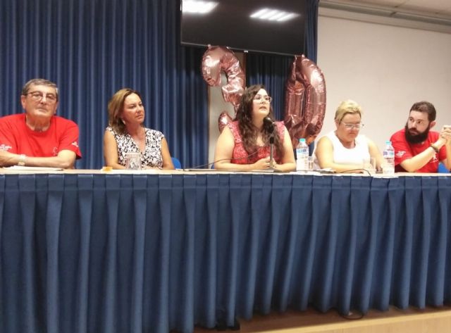 Municipal authorities attend the closing of the XXX Training Days organized by the Murcian Regional Association of Hemophilia in "La Charca", Foto 5