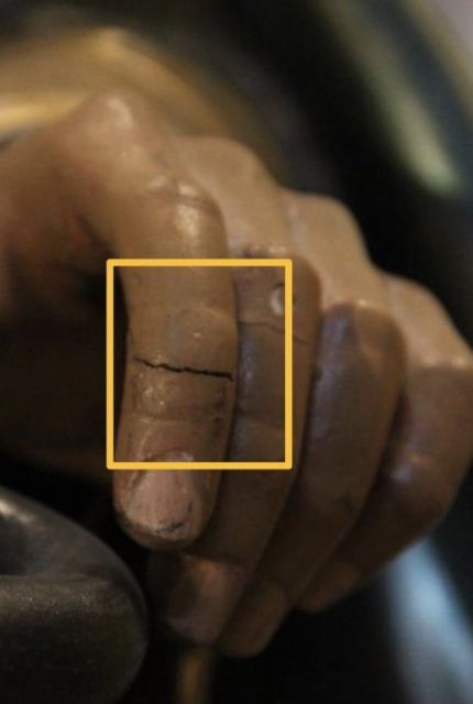 VOX Lorca pide que se inicien los trámites para la restauración de la escultura de San Clemente - 2, Foto 2