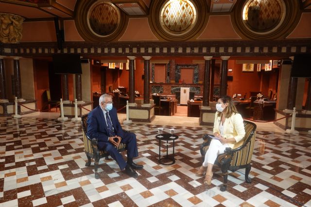 El presidente de la Asamblea resume el primer año legislativo en “diario de sesiones” - 1, Foto 1