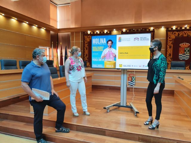 Molina de Segura pone un marcha una nueva edición de la compaña de concienciación sobre el reciclaje Molina piensa con los pulmones, recicla - 2, Foto 2