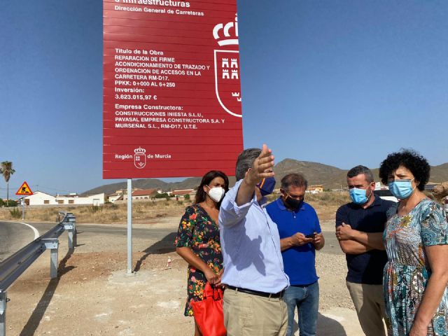 El PP invierte 3,8 millones de euros en la mejora de la carretera de Almendricos” - 2, Foto 2