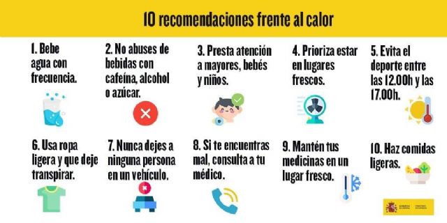 Salud recomienda extremar las precauciones ante la ola de calor - 1, Foto 1