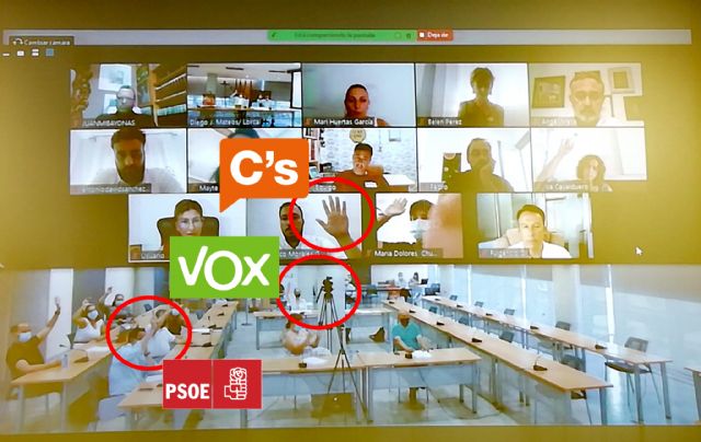 IU-Verdes: Se consuma el pacto de gobernabilidad entre PSOE y VOX en Lorca - 1, Foto 1