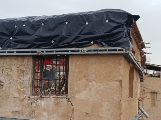Las obras de conservación del Molino Armero se reinician con una actuación de emergencia para consolidar la fachada - 2, Foto 2