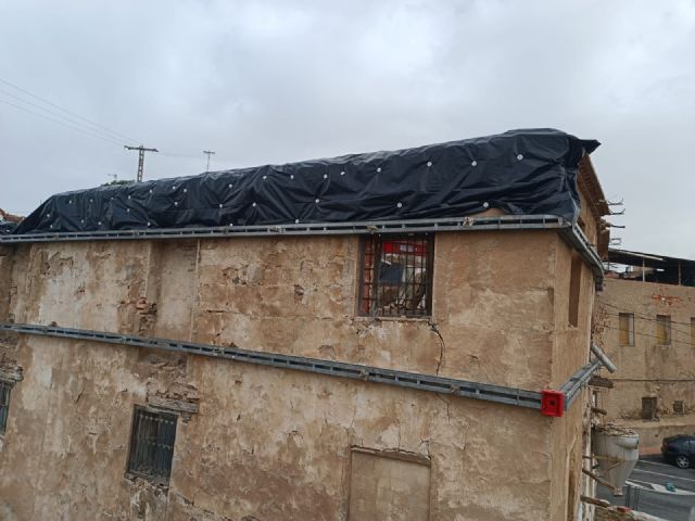 Las obras de conservación del Molino Armero se reinician con una actuación de emergencia para consolidar la fachada - 4, Foto 4