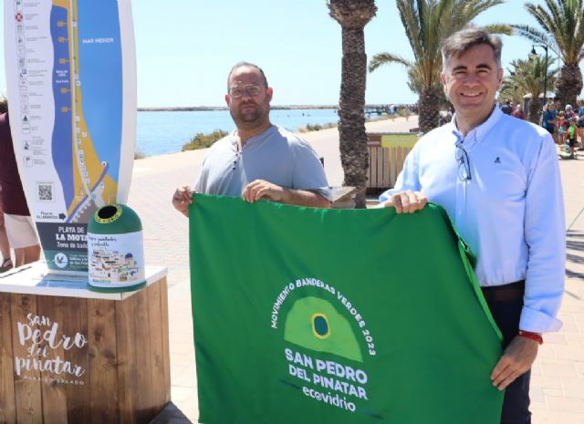 San Pedro del Pinatar competirá este verano para conseguir la Bandera Verde de la Sostenibilidad de Ecovidrio - 1, Foto 1