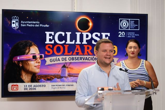 San Pedro del Pinatar y el COORM presentan una campa�a para observar el eclipse solar con seguridad