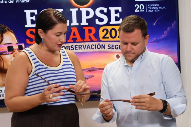 San Pedro del Pinatar y el COORM presentan una campaña para observar el eclipse solar con seguridad - 3, Foto 3