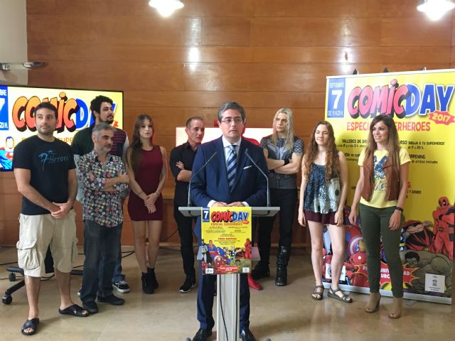 El Cómic Day llegará el 7 de septiembre con la proyección de un videomappingg en la fachada de la universidad - 2, Foto 2