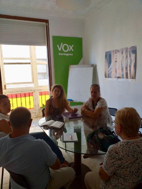 VOX Cartagena se reúne con la plataforma de afectados por el Plan Rambla - 3, Foto 3