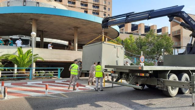 El Ejército del Aire, ha comenzado hoy el despliegue de un dispositivo de triaje avanzado y hospitalización temporal - 3, Foto 3