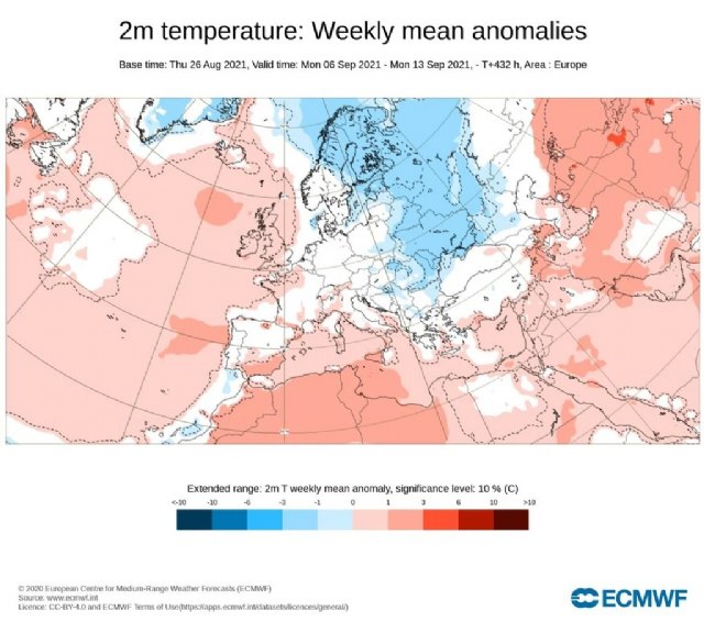 Previsión de temperaturas por encima de la media en el sur de la península, Baleares, Ceuta y Melilla, Foto 1