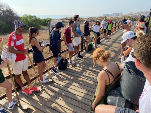 Estudiantes procedentes de EEUU visitan el Molino del Agua (La Mata, Torrevieja) - 2, Foto 2