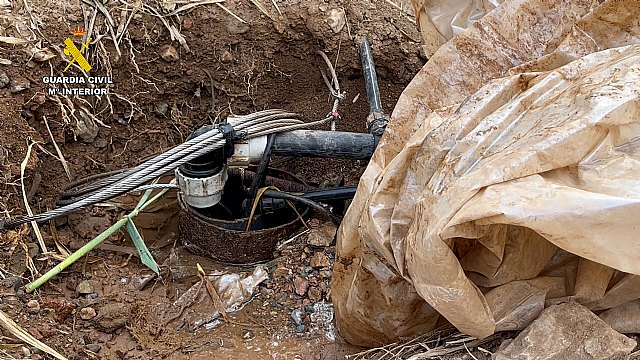 El SEPRONA investiga a 18 personas por la captacin de agua para uso agrcola mediante 51 pozos ilegales en Mazarrn, Foto 3