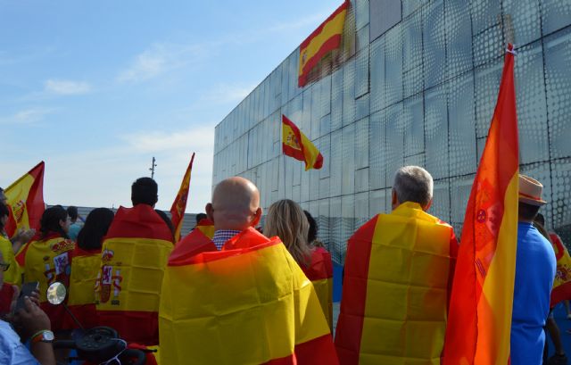 Las Torres de Cotillas se concentra en defensa de la unidad de España - 4, Foto 4