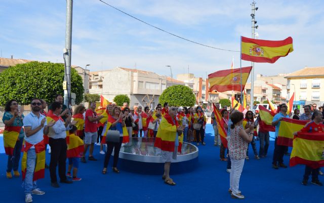 Las Torres de Cotillas se concentra en defensa de la unidad de España - 5, Foto 5