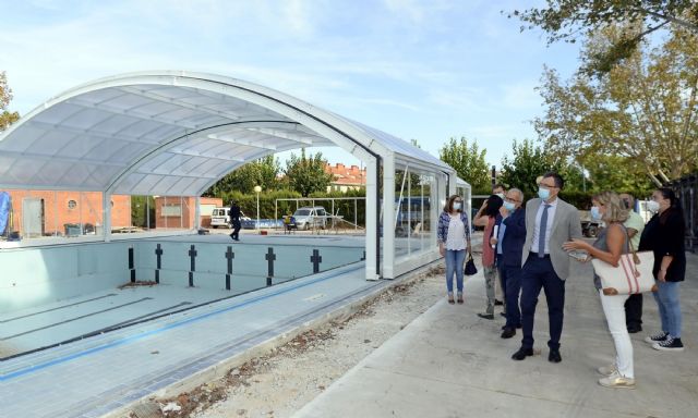 Los más de 400 nadadores federados del municipio estrenarán en un mes la nueva piscina cubierta de Espinardo - 1, Foto 1