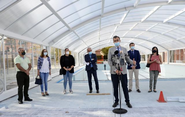 Los más de 400 nadadores federados del municipio estrenarán en un mes la nueva piscina cubierta de Espinardo - 2, Foto 2