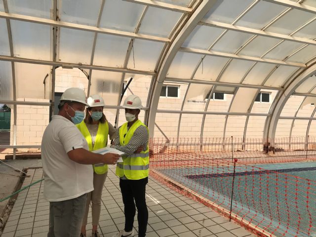 La piscina del Polideportivo: otro compromiso cumplido del PSOE aguileño - 1, Foto 1