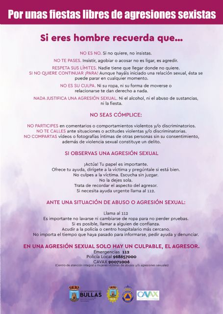 Campaña 'Por unas fiestas libres de agresiones sexistas' - 2, Foto 2