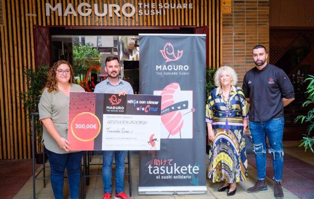 Maguro Square Sushi dona a Afacmur la recaudación de la iniciativa ´Tasukete, el sushi solidario´ - 2, Foto 2