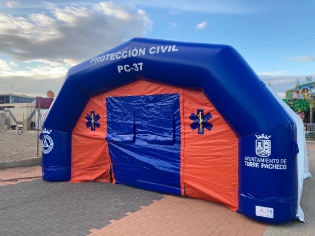 El recinto de peñas “RADAR” contará con un Hospital de Campaña durante las Fiestas de Torre Pacheco - 1, Foto 1