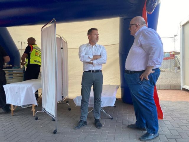 El recinto de peñas “RADAR” contará con un Hospital de Campaña durante las Fiestas de Torre Pacheco - 2, Foto 2