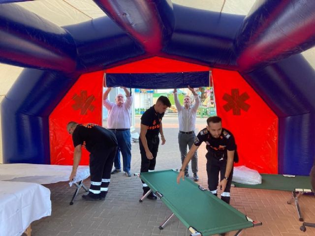 El recinto de peñas “RADAR” contará con un Hospital de Campaña durante las Fiestas de Torre Pacheco - 3, Foto 3