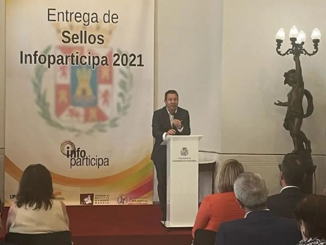 El Ayuntamiento de Mula, galardonado con el Sello “Infoparticipa 2021” de Transparencia y la Comunicación Pública - 1, Foto 1