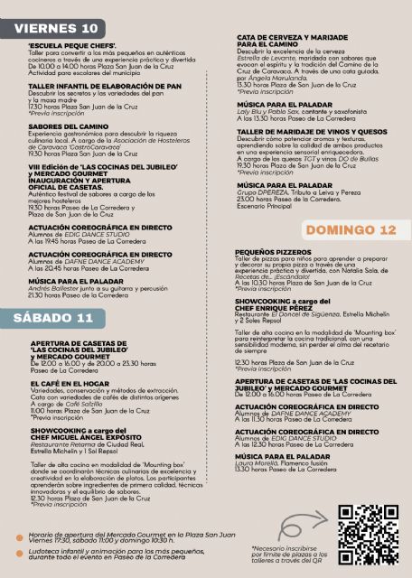 ´Las Cocinas del Jubileo´ vuelven del 10 al 12 de octubre con más actividades, participación y una fuerte apuesta por la gastronomía local - 3, Foto 3